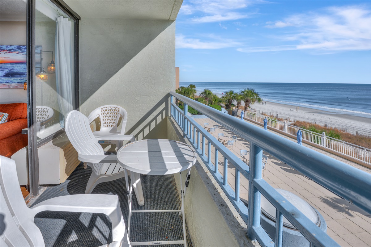 Amazing View from the Balcony!