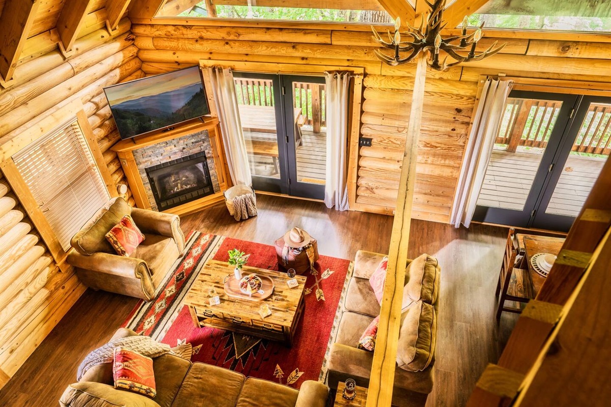 View from loft area