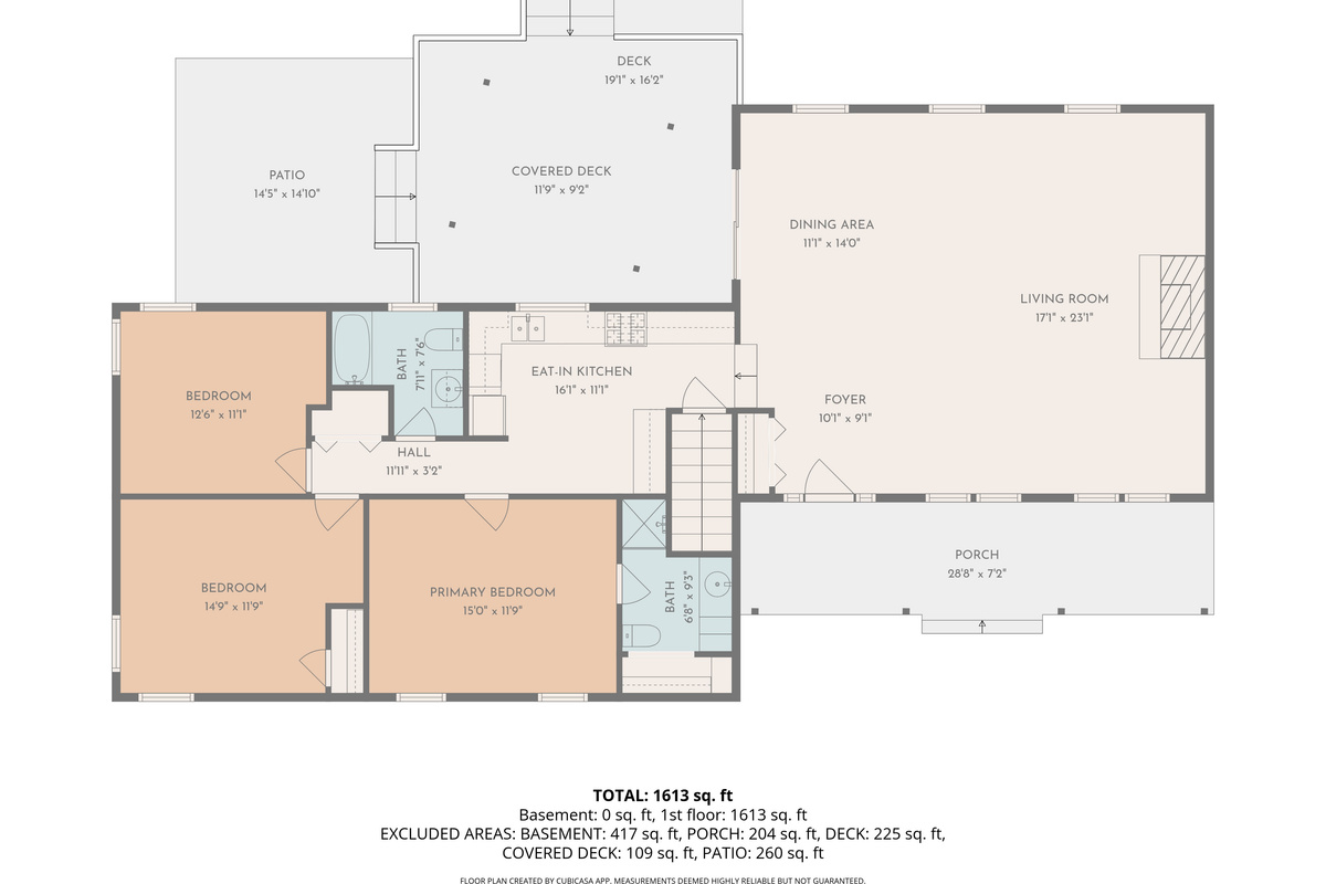 The Silliman House 1st Floor Layout