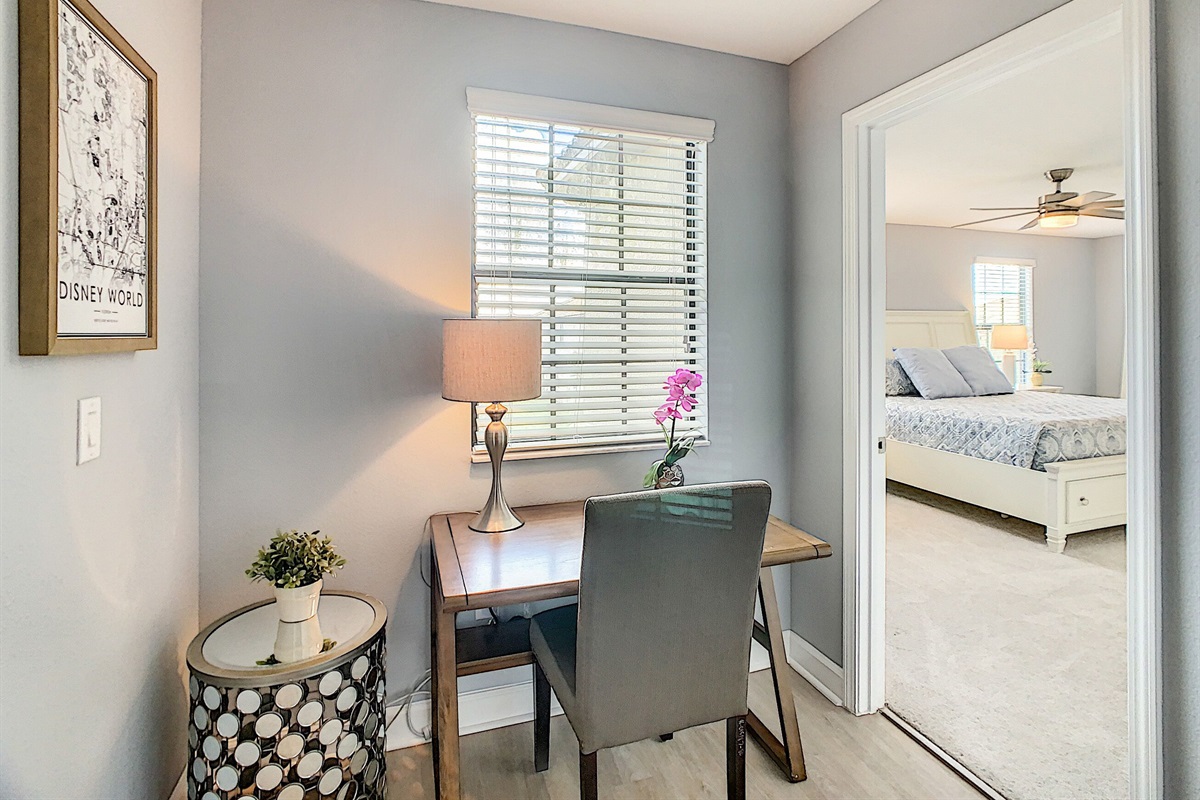 Work Desk-2nd Floor-Outside of Master Suite