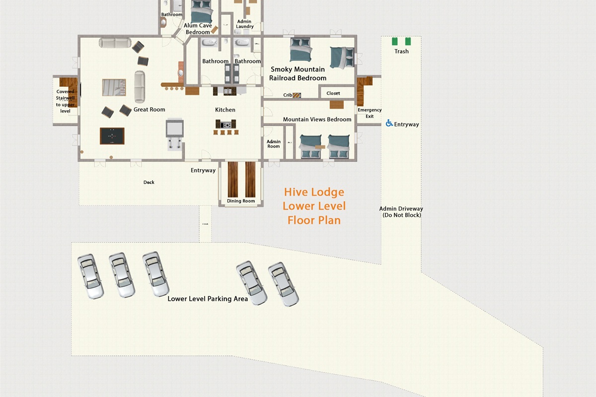 Lower Level Floor Plan