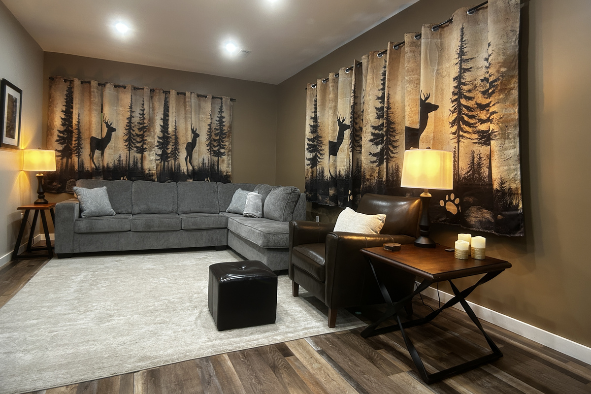 Chaise lounge sleep sofa (queen).