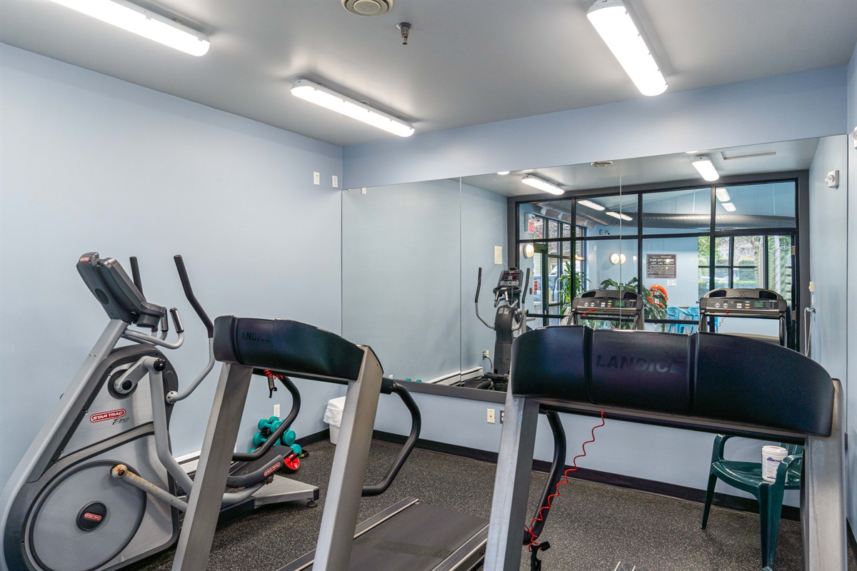 On-site fitness room