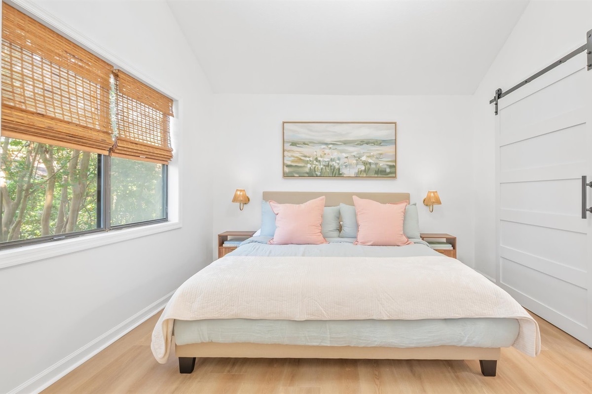 Primary bedroom king bed