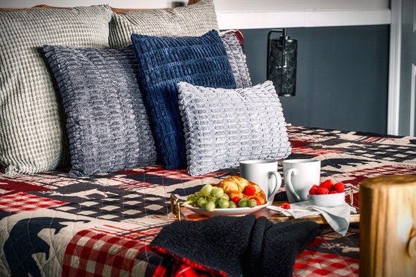 A subtle touch of what's possible during your stay. Please note that drinks, snacks, etc are only for illustration purposes. We do not provide any of these.