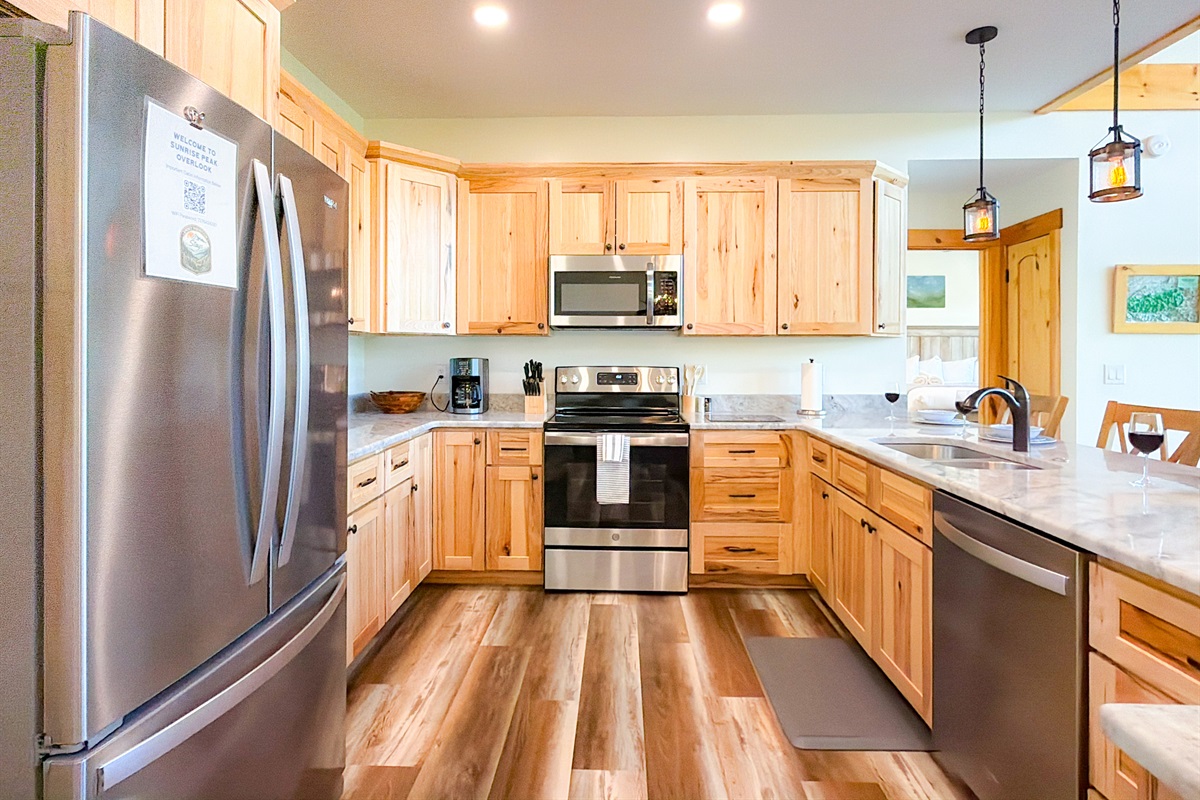 Well designed kitchen