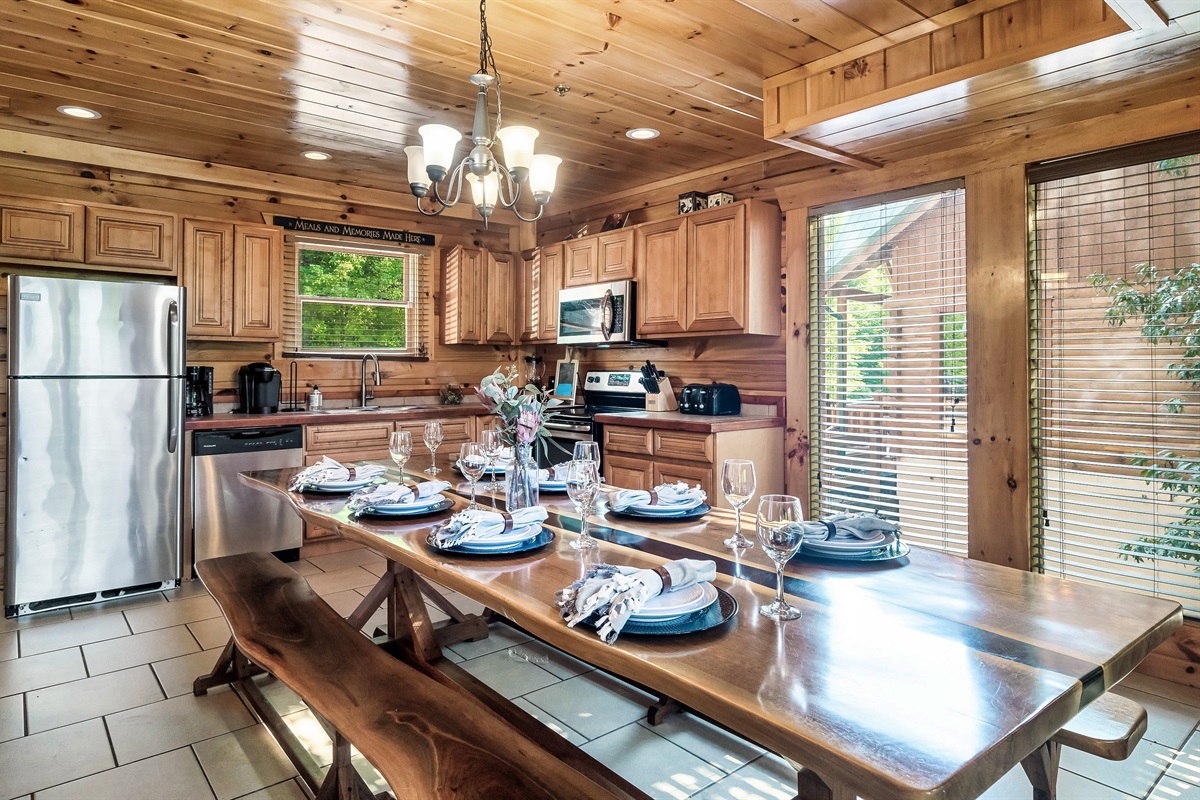 Step into the bright, open-concept kitchen where you can sip your morning coffee in the sunlight, cook favorite meals with loved ones, and gather around for laughter-filled evenings that feel just like home.