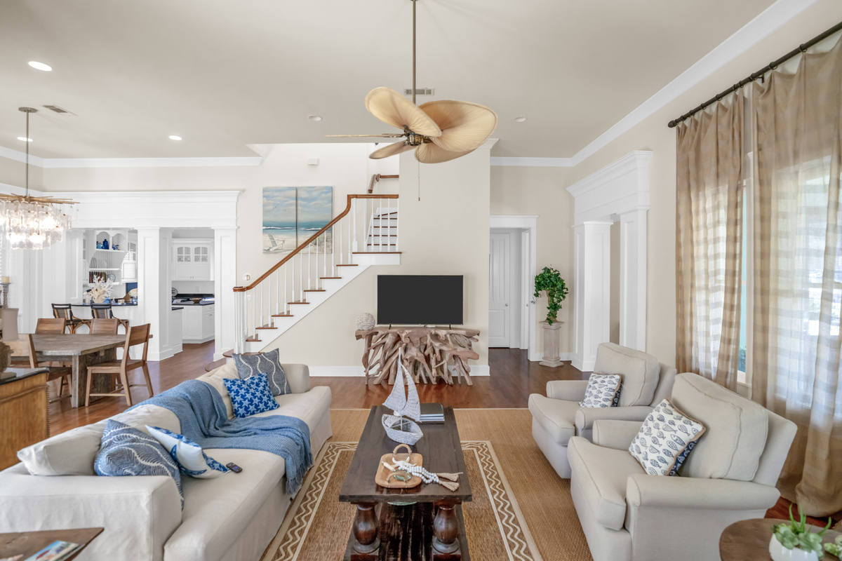 Main Living Room with TV.