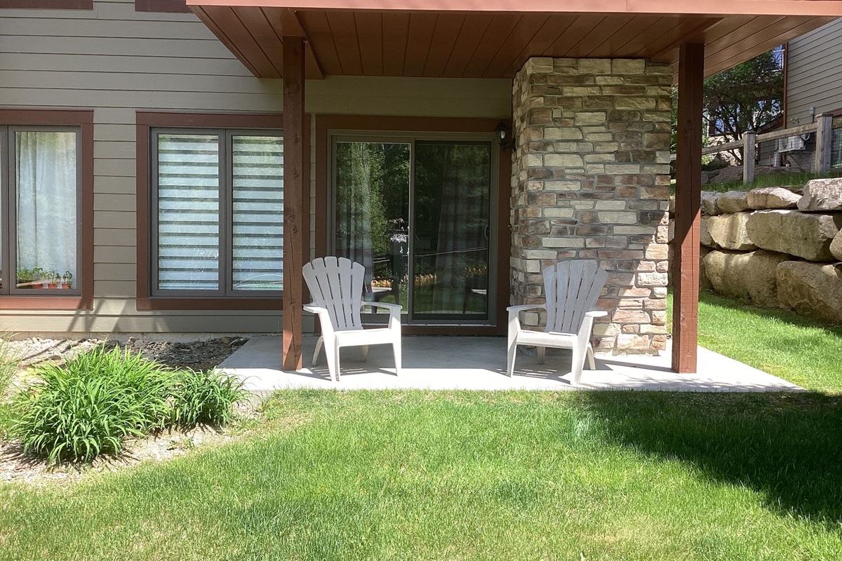 Terrasse privée - Été