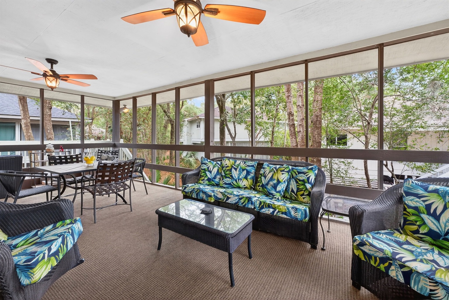 Screened in Porch | Seaside Cottage | IOP Escapes | 31 Twin Oaks, Isle of Palms, SC