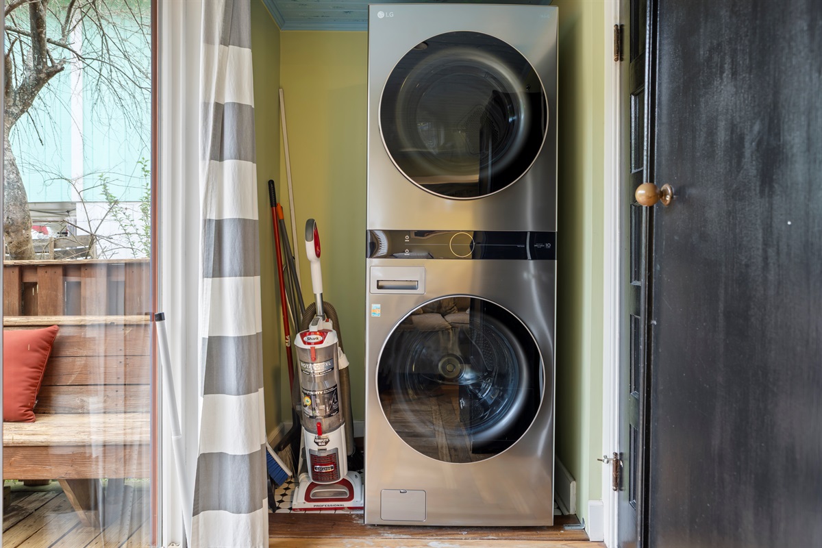 Washer & dryer for your convenience