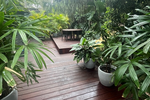 BACK GARDEN DECK