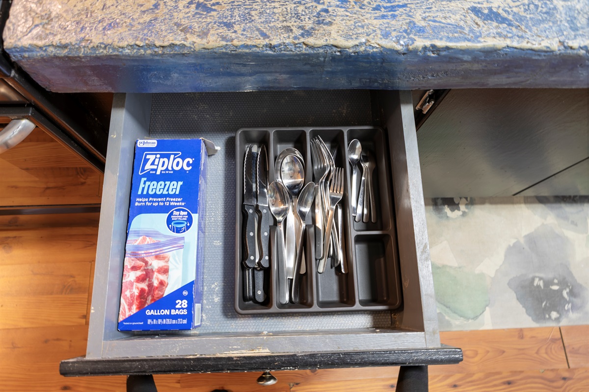 Well-stocked kitchen