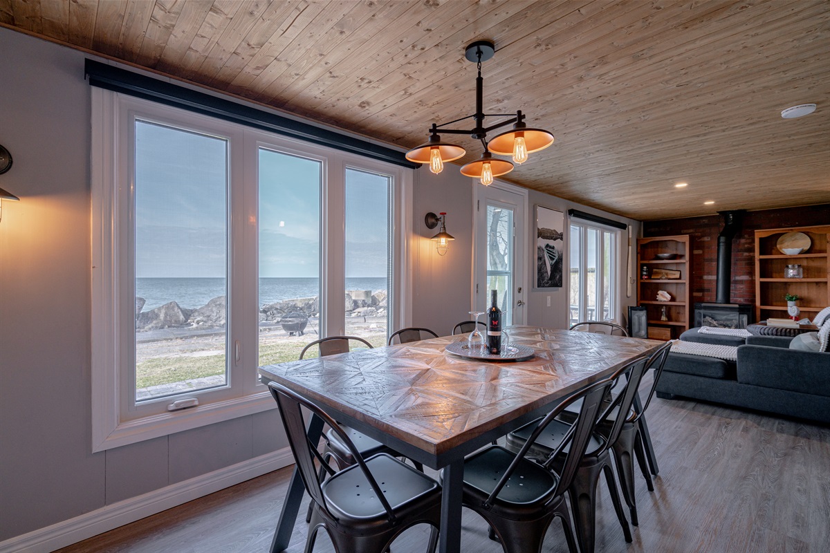 Open Kitchen And Dining Area