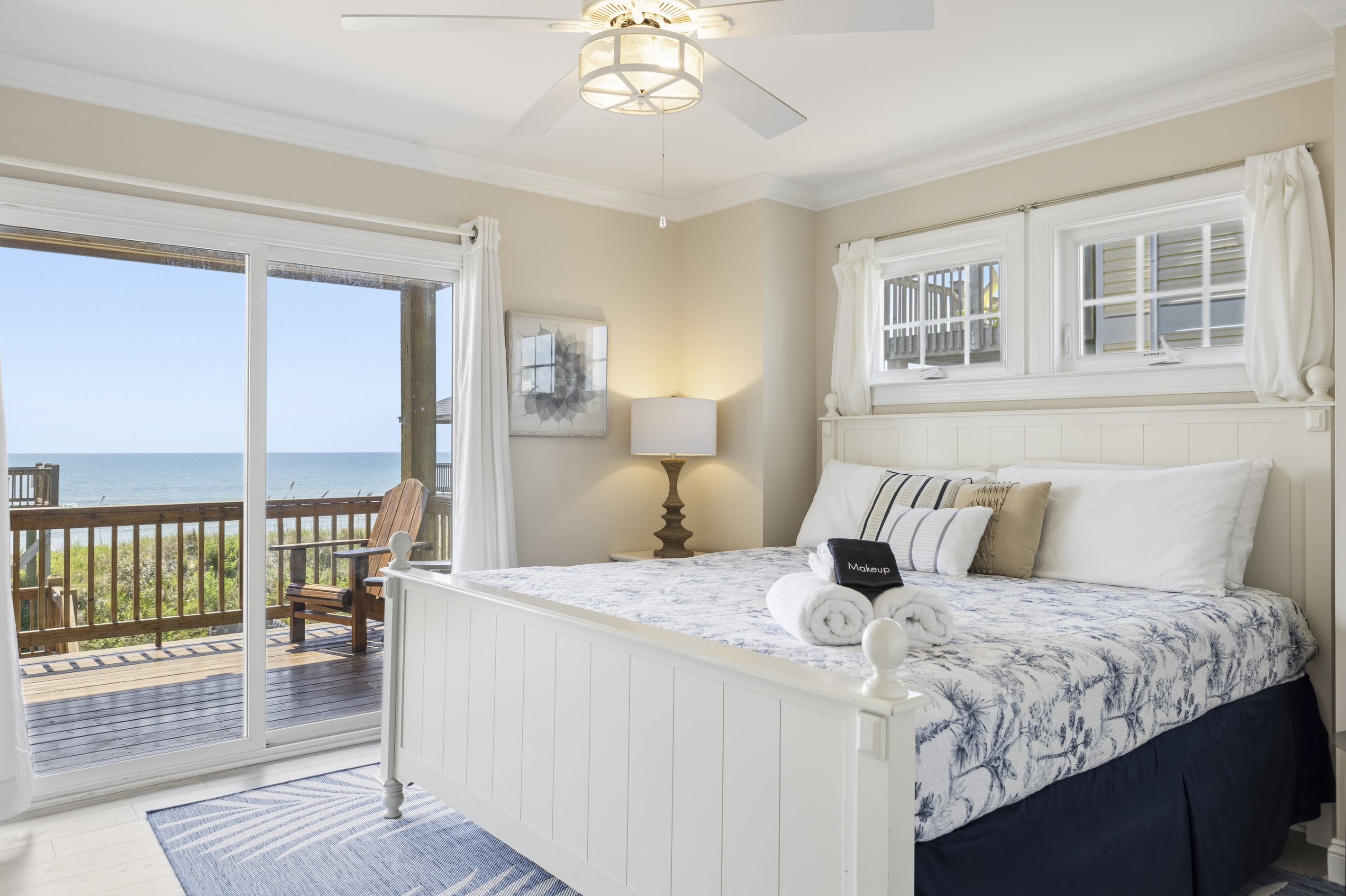Enjoy the views from bed