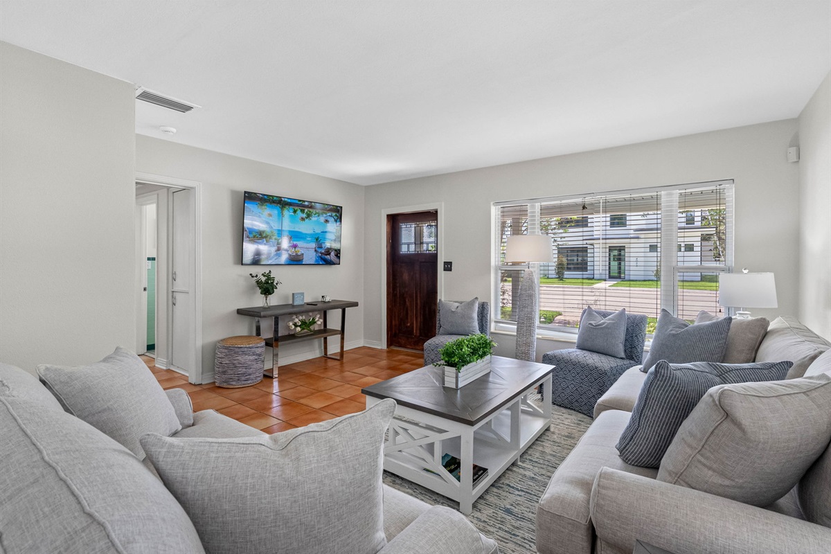 With tasteful decor, thoughtful touches, and a calm, neutral palette, this room offers a peaceful retreat that complements the main living area perfectly.