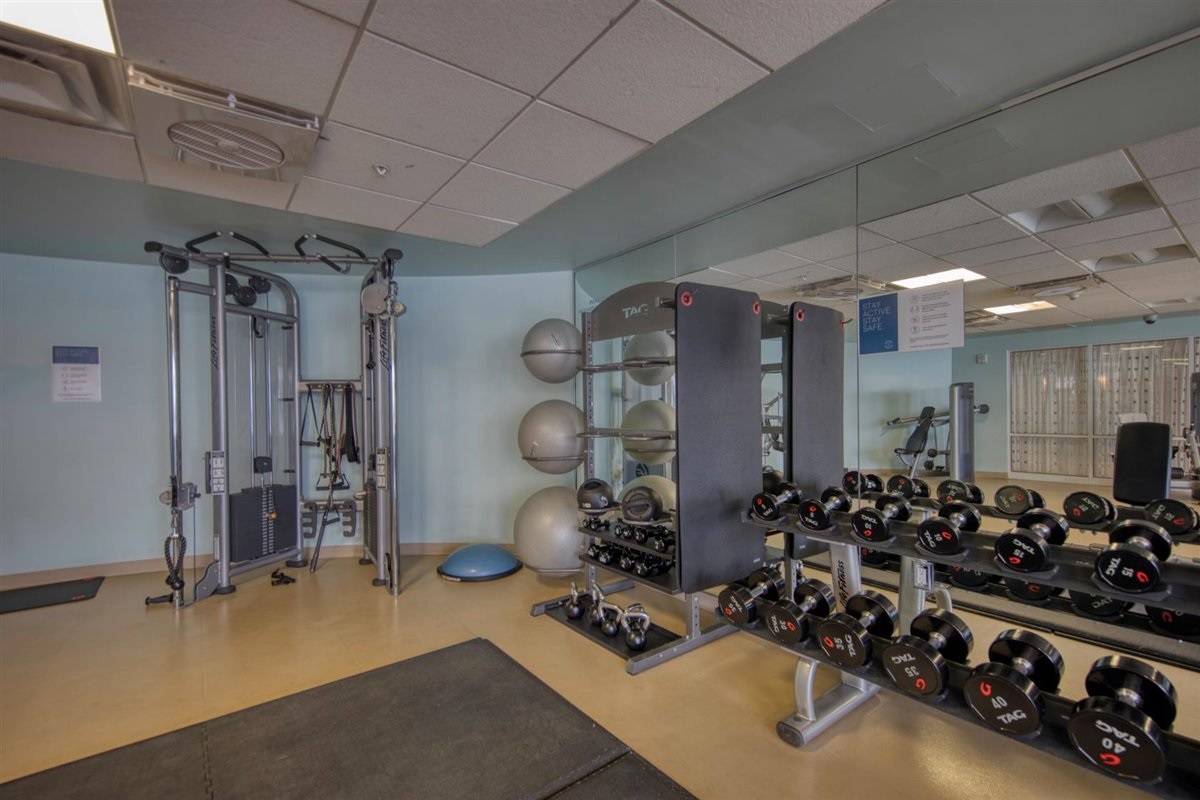 Gym on site