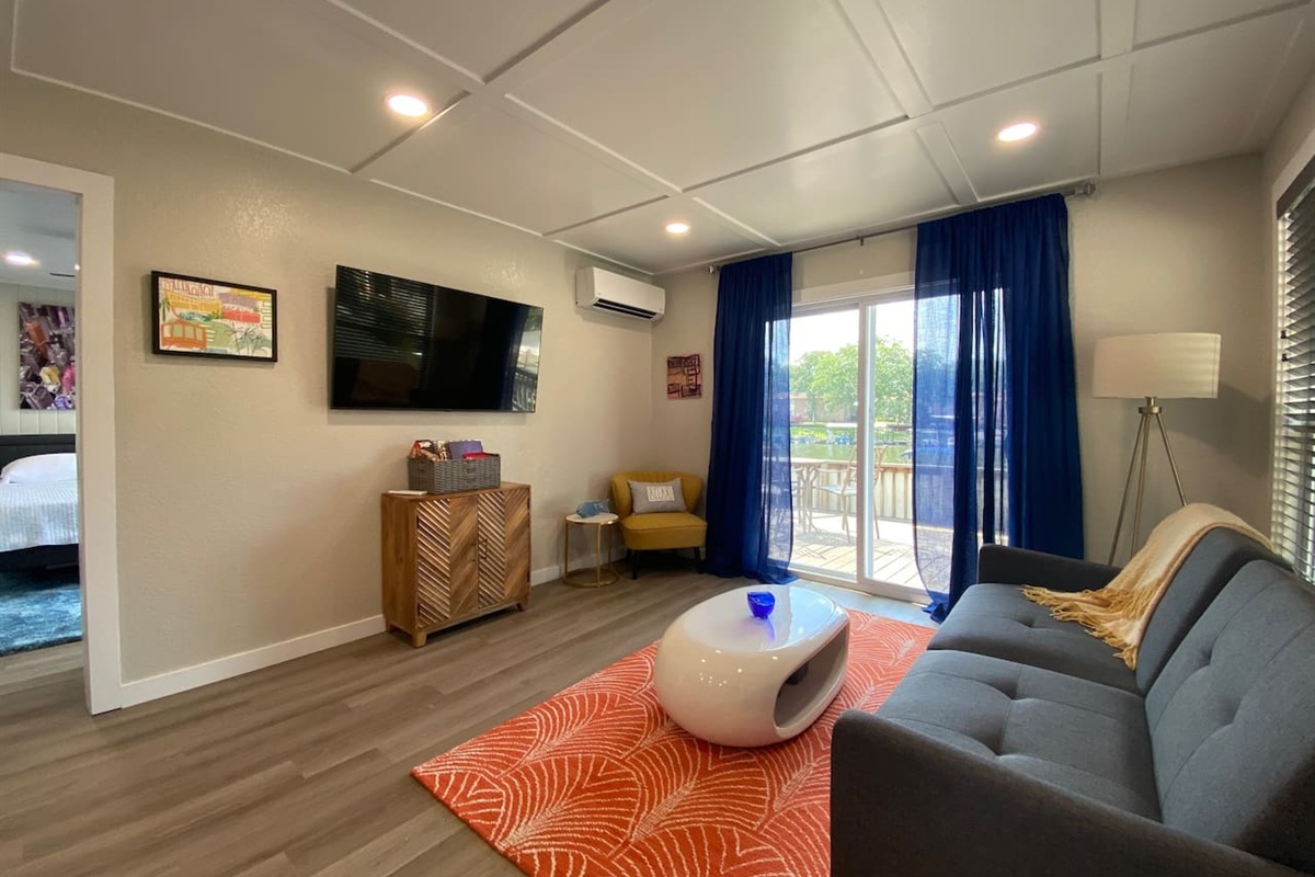 55" Smart TV in Living Room