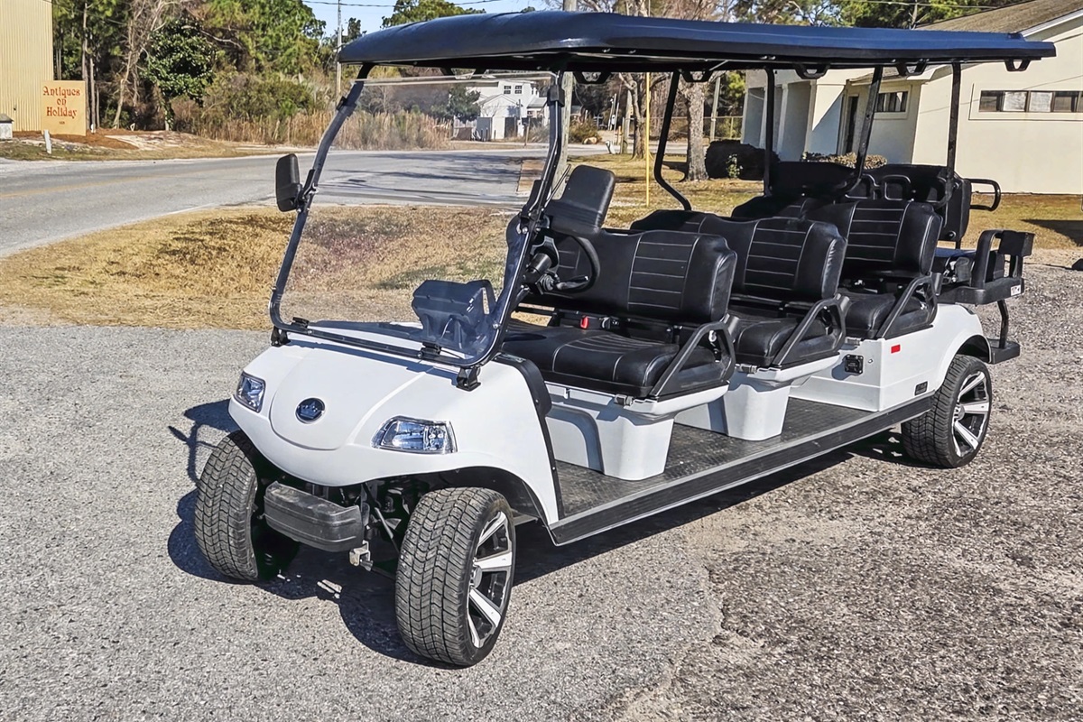 8 Speed Low Speed Vehicle (LSV) ("Golf Cart") - Arrived in Florida, Getting Ready!