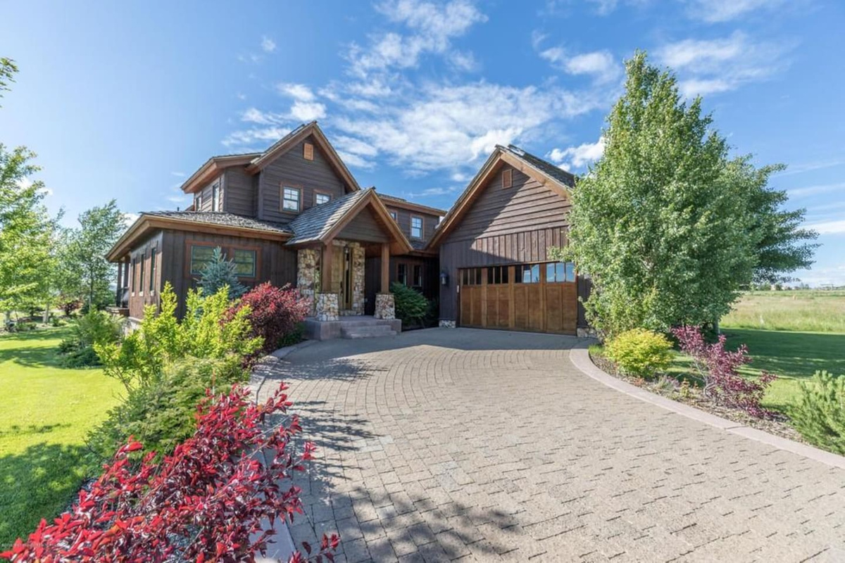 Driveway and front entrance