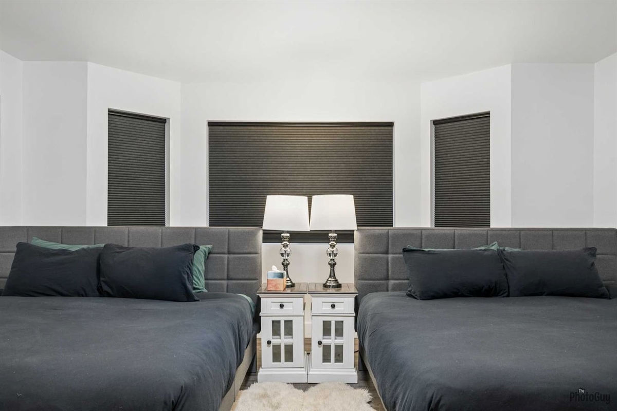 Master double king bedroom