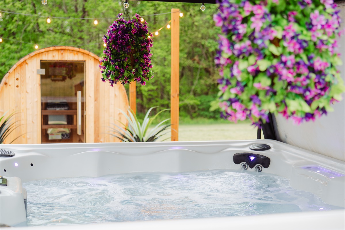 Soak, sweat, and reset with your own private spa experience