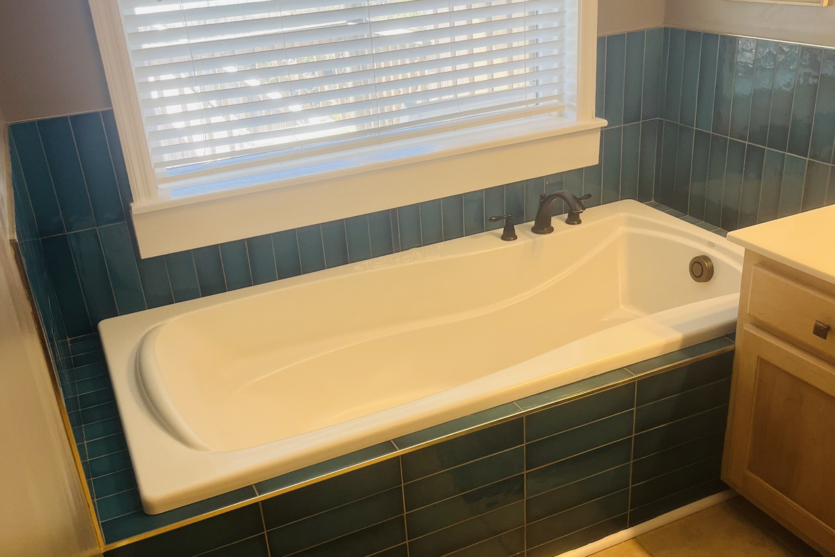 Soaking Tub with a View