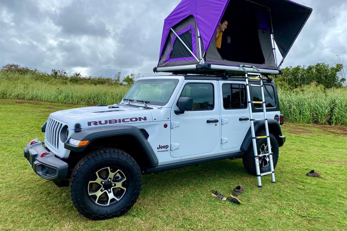 Jeep wrangler roof top camper hot sale