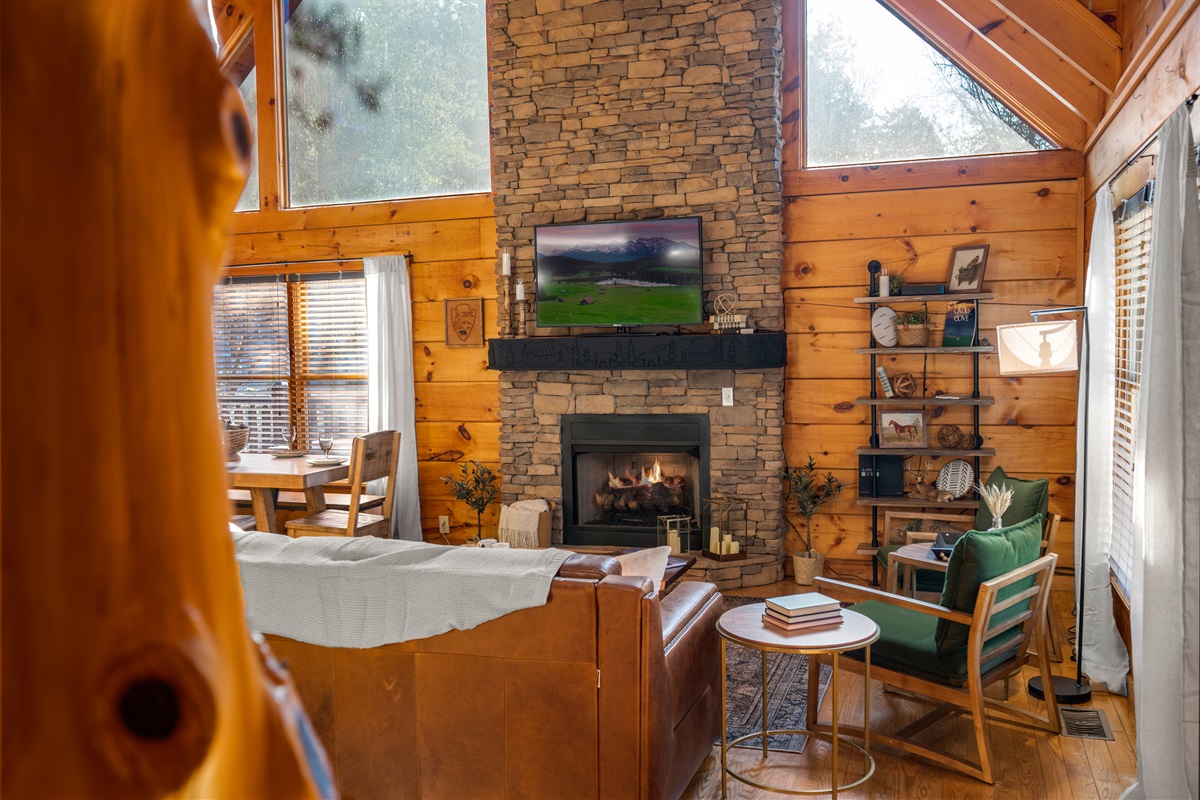 Sink into comfort in this cozy gathering space, perfect for quiet mornings, evening conversations, and time spent together.