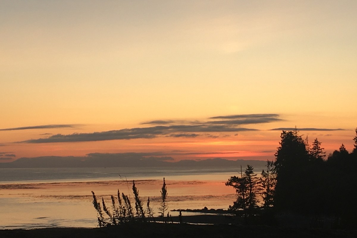 Sunset overlooking Muir Creek Beach 1