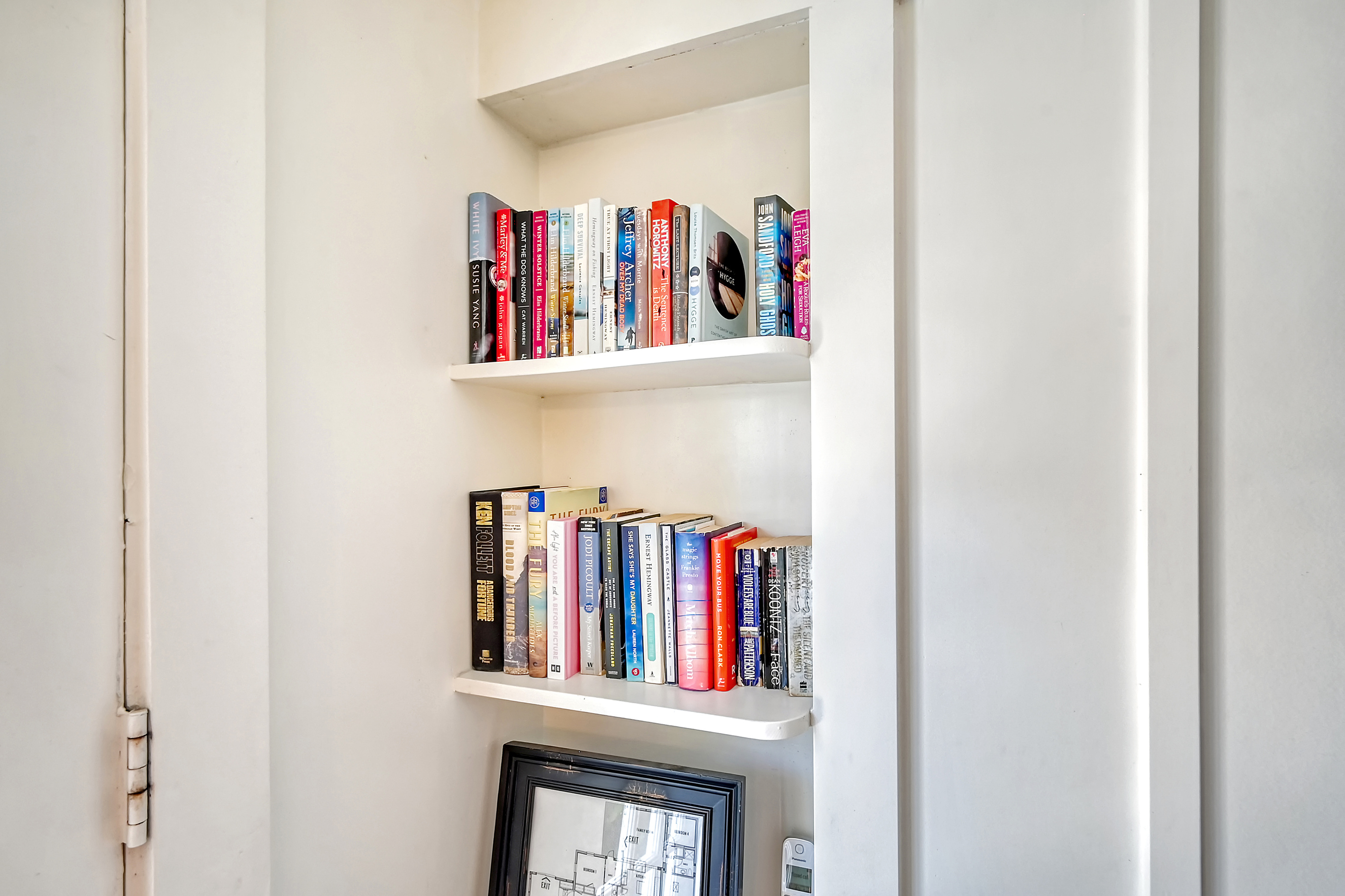 Book share library.  Take a book or leave one behind.