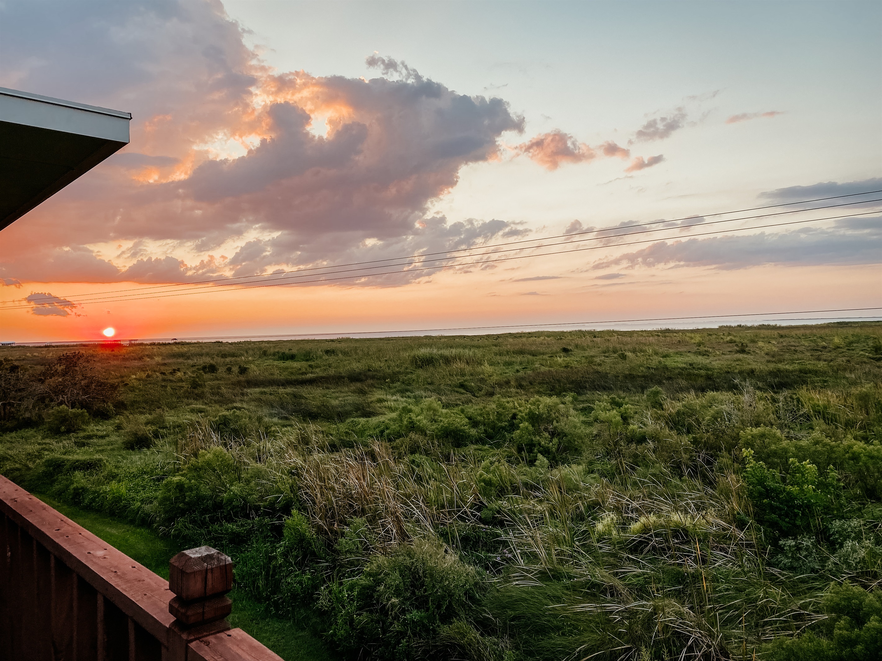 Amazing views of the Cove on Vermilion Bay stretching from the Point to the State Park!