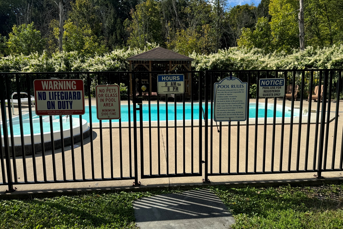 Heated Salt water pool shared with Hope Mill House