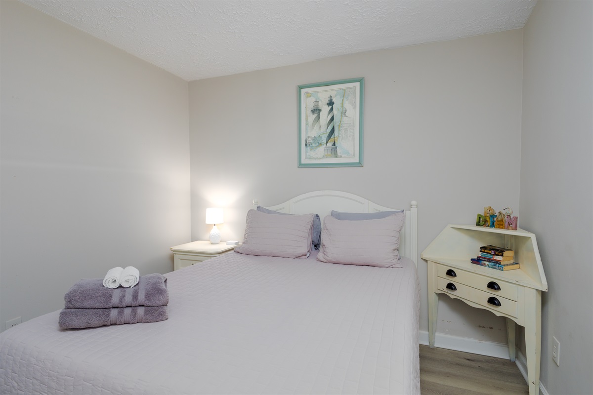 Comfortable sleeping with everything you need!