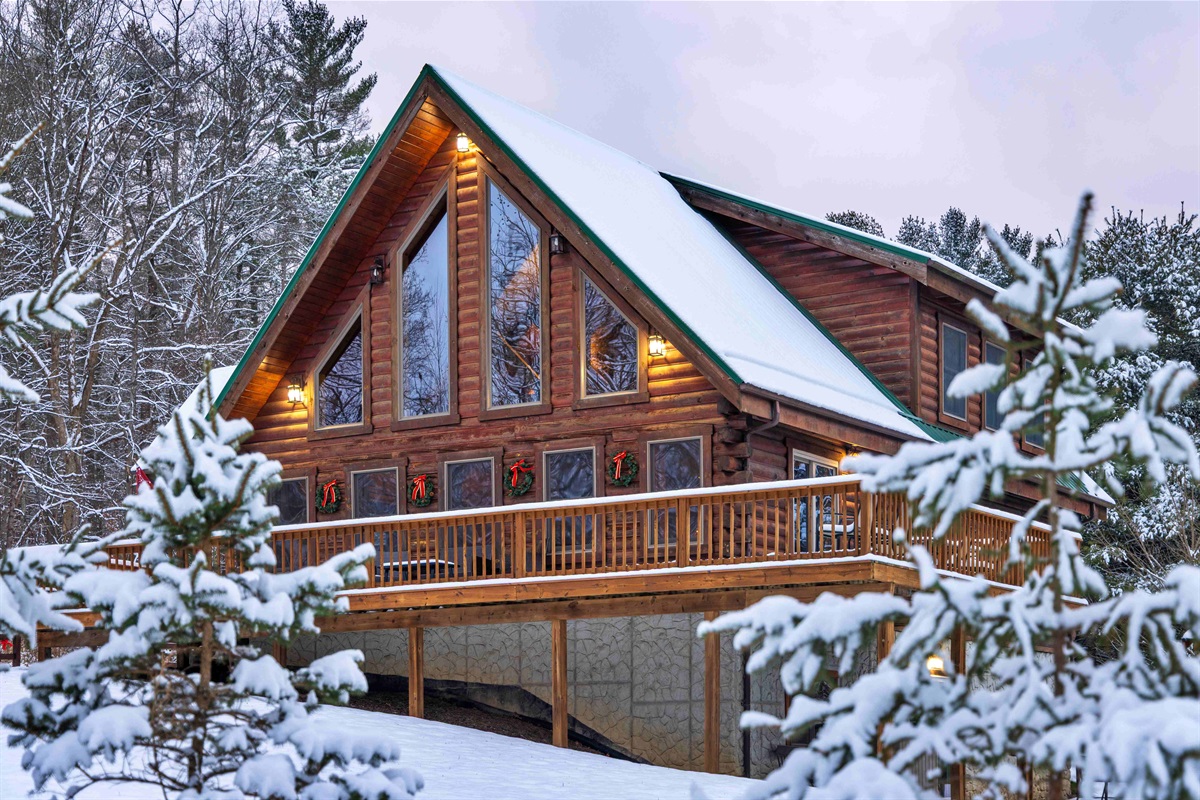 Something about snow just makes the place magical!