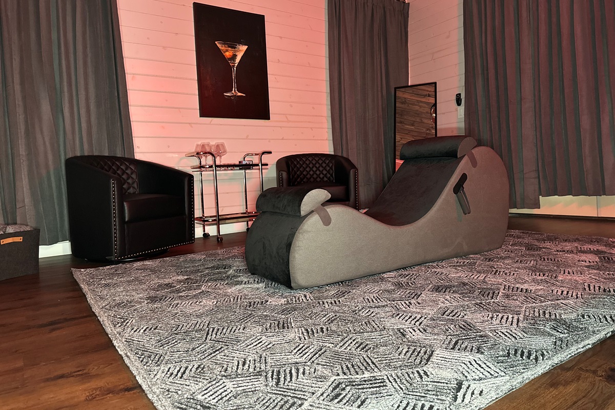 Behind the doors of the Spice Room.