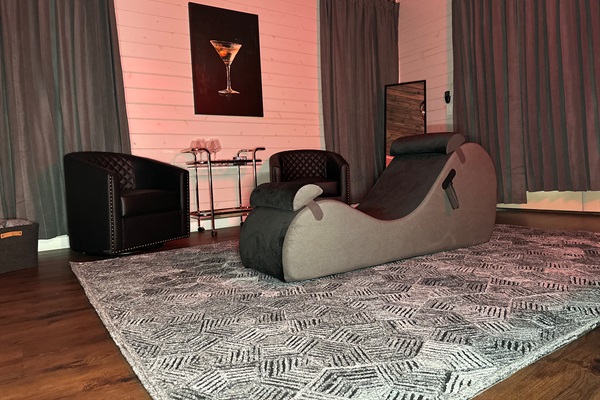 Behind the doors of the Spice Room.