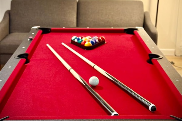 Pool Table in Unit A only 