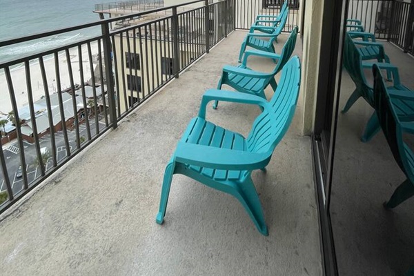 Large Balcony from living room