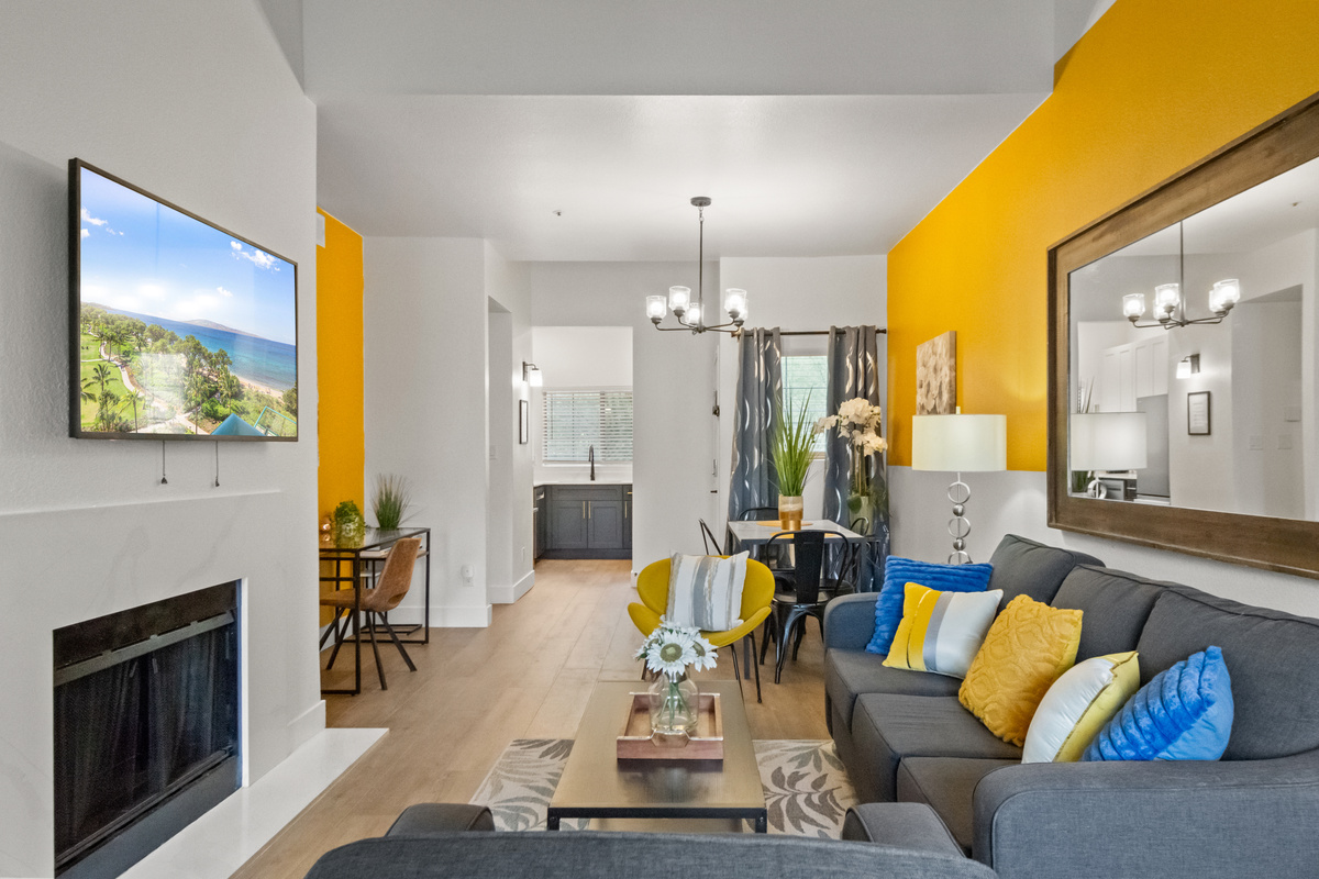 With warm earthy tones, Roku TV, and a peaceful ambiance, it’s the perfect place to relax, read, or unwind in a quiet, inviting space.