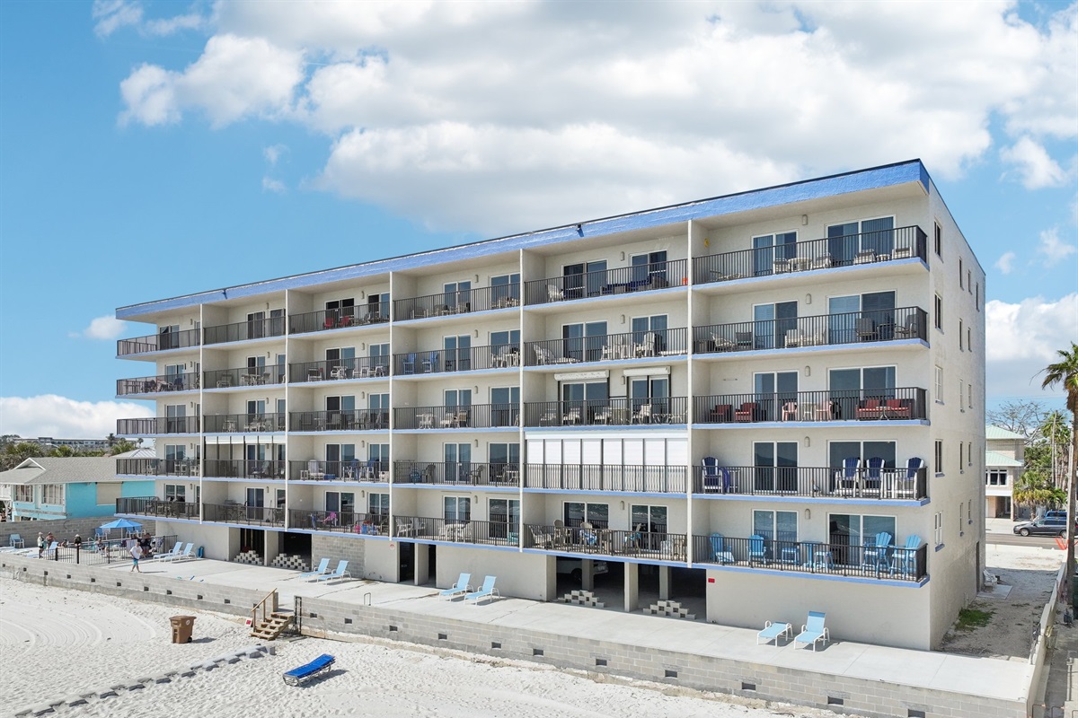 Kima Beachside view of building