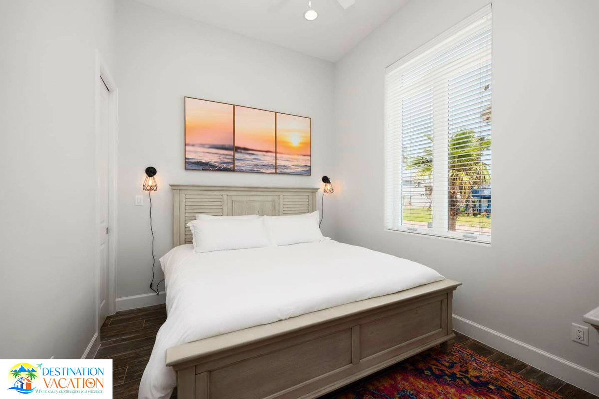 A serene bedroom retreat designed for peaceful nights.
