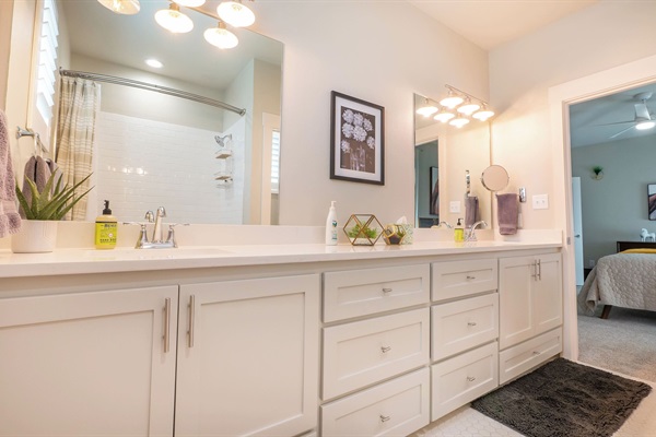 Upstairs Master Bathroom