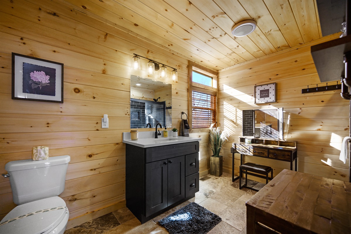 Cypress Master Bathroom main level