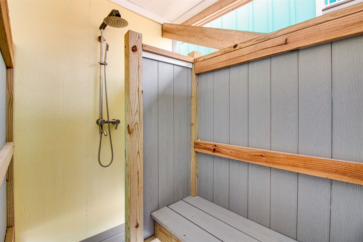 Outdoor shower