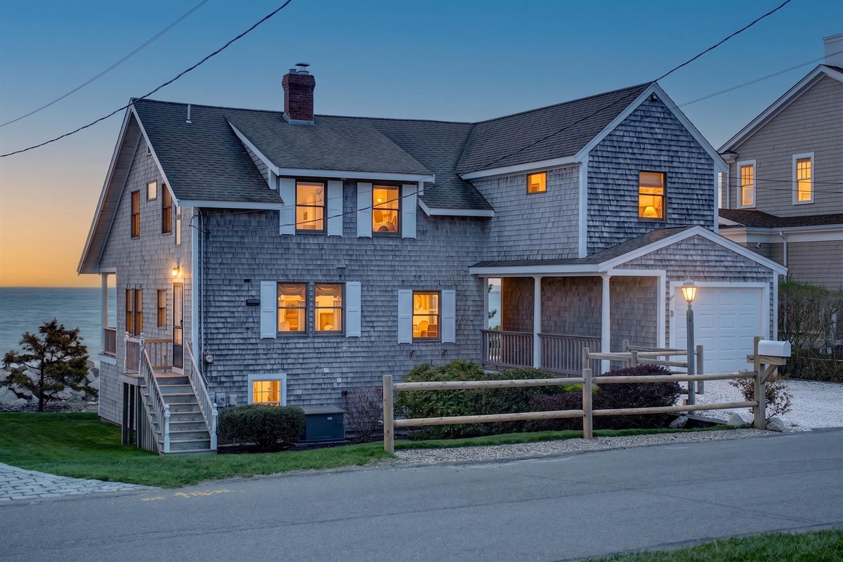 The charm of our house captured from outside!