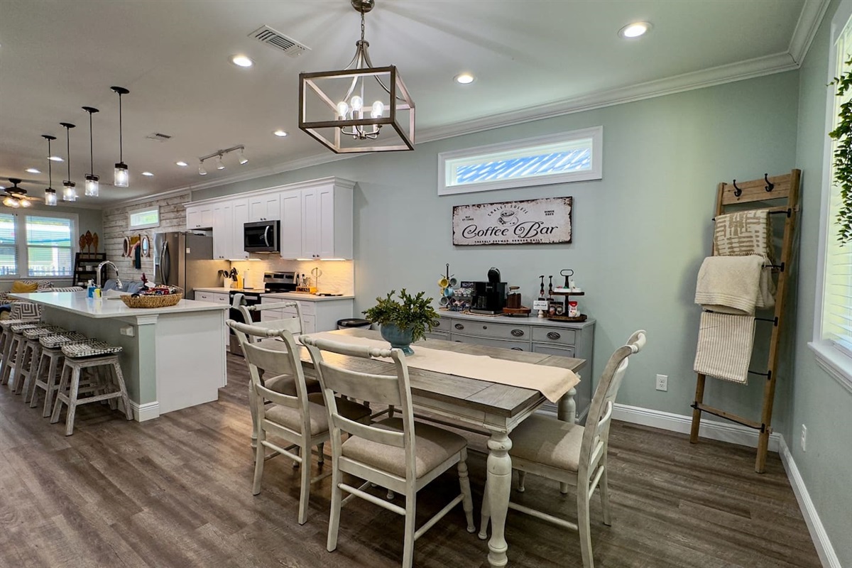 Cook, dine, and connect in this modern, fully equipped space.