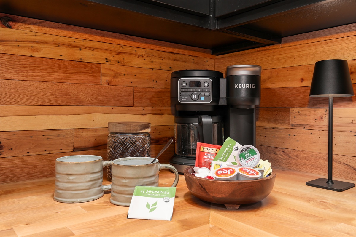 Coffee Bar for all to enjoy