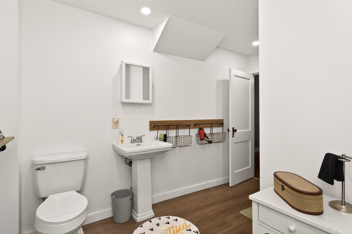 Huge main floor full bathroom