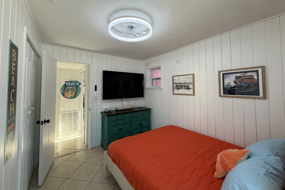 Bedroom #2 with Queen Bed